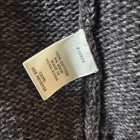 Cabelas Women's black/gray Cable Knit Zip Sweater with collar & long sleeve - Picture 13 of 13